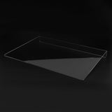 Cooking Chopping Board Acrylic Clear Anti Slip Spacious Size Abrasion Resistant Cutting Board for Kitchen - Close-Up Angle