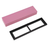 Sharpening Stone 3000 Grits Whetstone Dual Sided Ruby Compact Durable 7.8x1.9x0.9in Wet Stone for Kitchen Camping - Side View