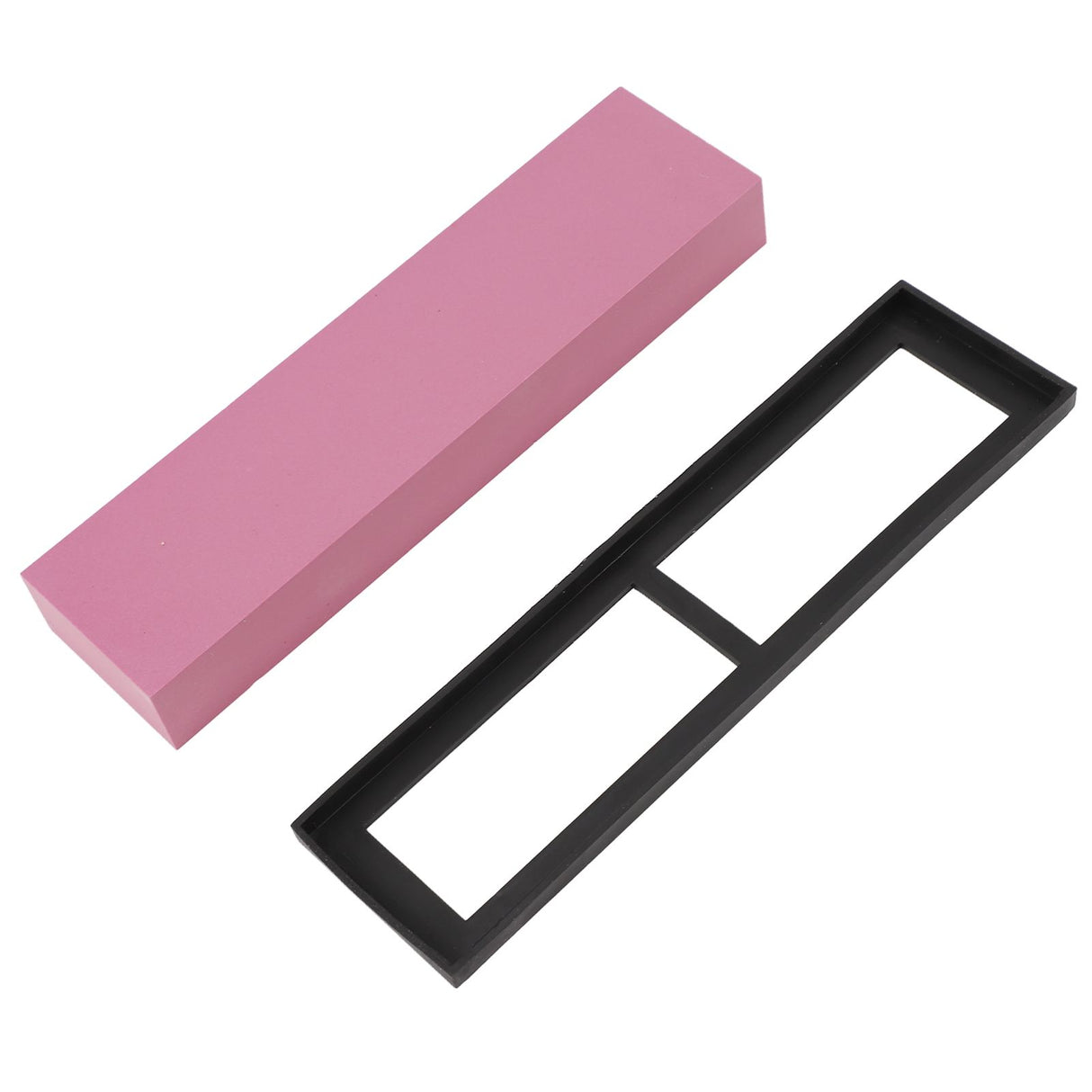 Sharpening Stone 3000 Grits Whetstone Dual Sided Ruby Compact Durable 7.8x1.9x0.9in Wet Stone for Kitchen Camping
