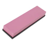 Sharpening Stone 3000 Grits Whetstone Dual Sided Ruby Compact Durable 7.8x1.9x0.9in Wet Stone for Kitchen Camping