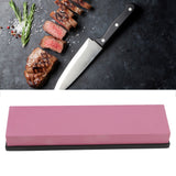 Sharpening Stone 3000 Grits Whetstone Dual Sided Ruby Compact Durable 7.8x1.9x0.9in Wet Stone for Kitchen Camping