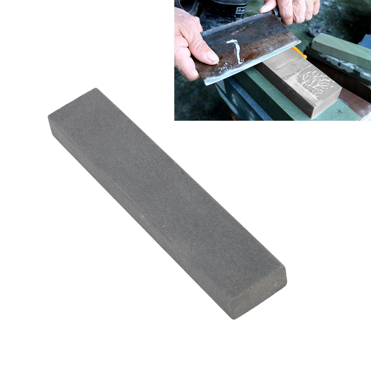 Sharpening Stone Double Sided Multi Purpose 800 Grit Portable Sharpening Whetstone for Knives