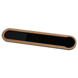 Coffee Capsule Holder Acrylic Holds 6 Capsule Black Wall Hanging Coffee Capsule Storage Rack for Kitchen Cabinet