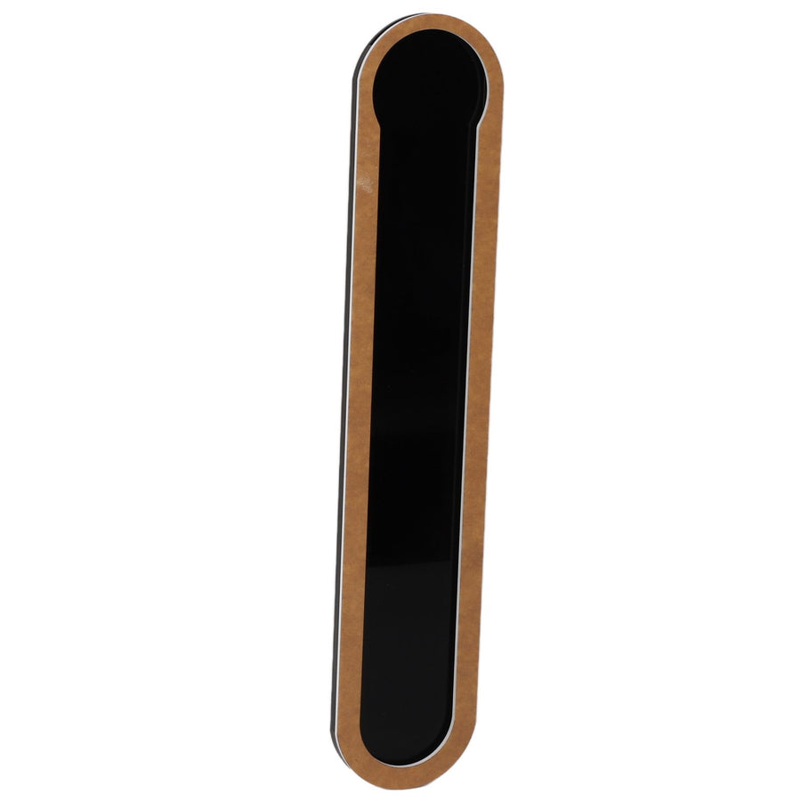 Coffee Capsule Holder Acrylic Holds 6 Capsule Black Wall Hanging Coffee Capsule Storage Rack for Kitchen Cabinet