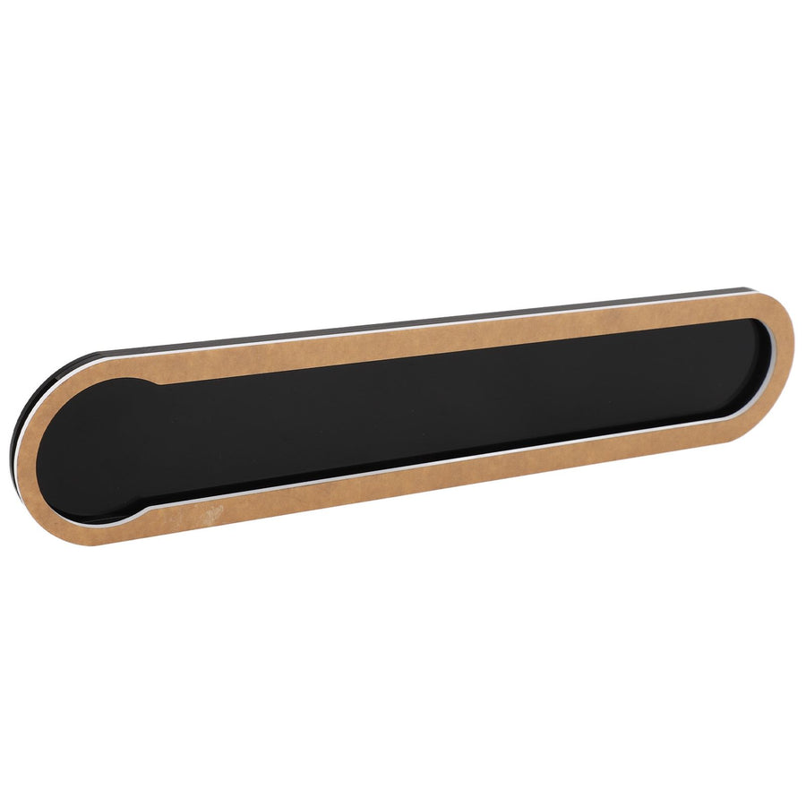 Coffee Capsule Holder Acrylic Holds 6 Capsule Black Wall Hanging Coffee Capsule Storage Rack for Kitchen Cabinet
