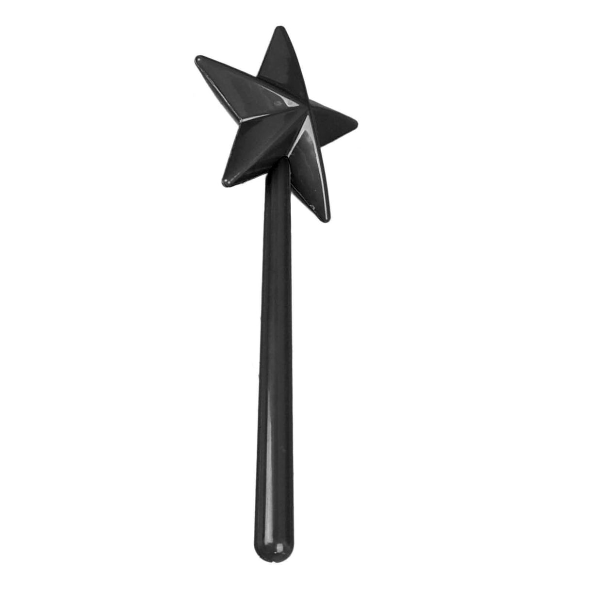 Salt and Pepper Shaker Wand ABS 3 Holes Refillable Spice Tool Seasoning Shaker Wand for Halloween Christmas Kitchen Accessories Black