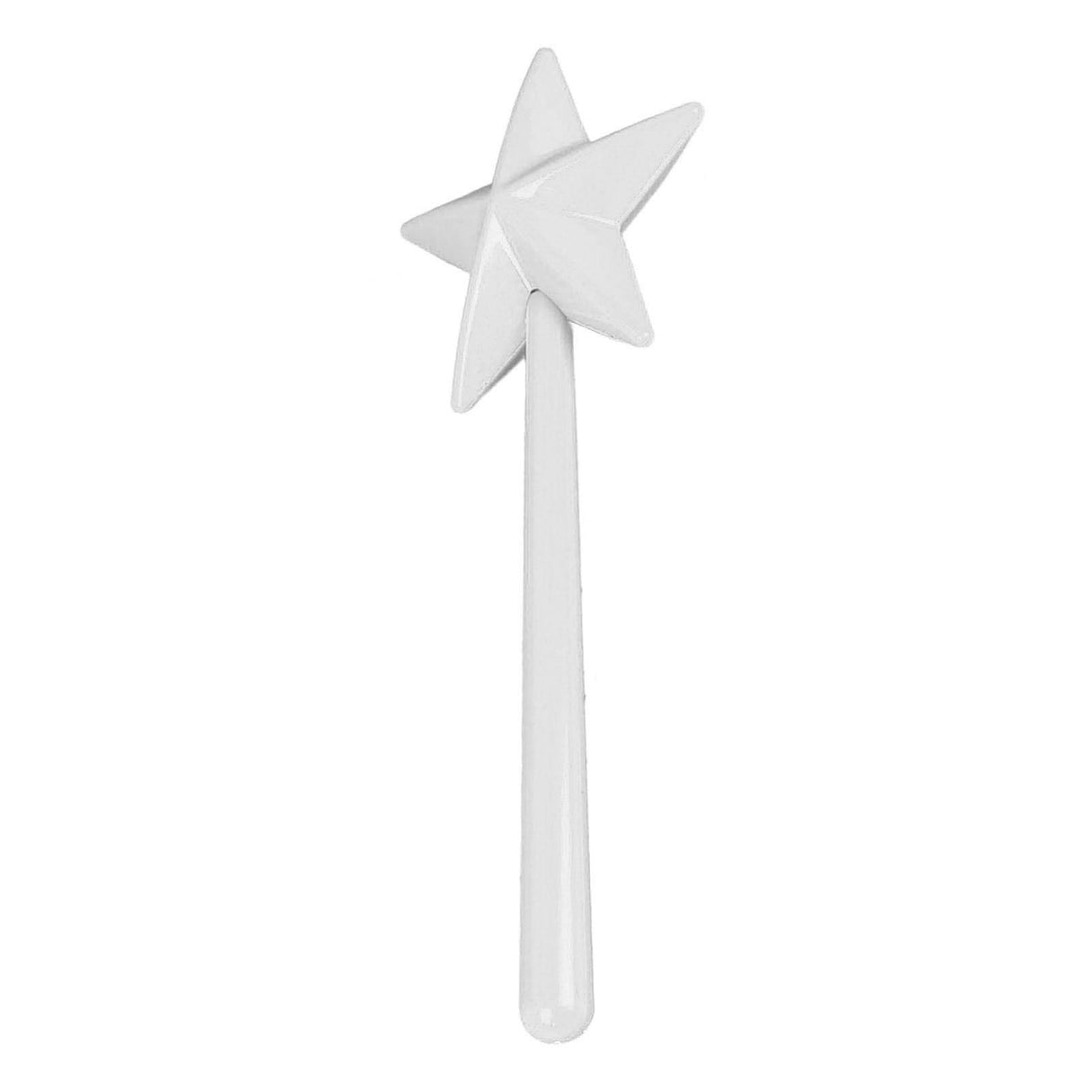 Salt and Pepper Shaker Wand ABS 3 Holes Refillable Spice Tool Seasoning Shaker Wand for Halloween Christmas Kitchen Accessories White