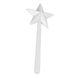 Salt and Pepper Shaker Wand ABS 3 Holes Refillable Spice Tool Seasoning Shaker Wand for Halloween Christmas Kitchen Accessories White - Close-Up Angle