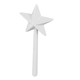 Salt and Pepper Shaker Wand ABS 3 Holes Refillable Spice Tool Seasoning Shaker Wand for Halloween Christmas Kitchen Accessories White