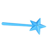 Salt and Pepper Shaker Wand ABS 3 Holes Refillable Spice Tool Seasoning Shaker Wand for Halloween Christmas Kitchen Accessories Blue