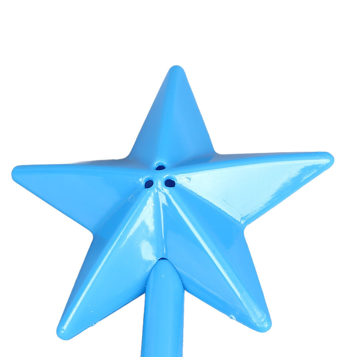 Salt and Pepper Shaker Wand ABS 3 Holes Refillable Spice Tool Seasoning Shaker Wand for Halloween Christmas Kitchen Accessories Blue