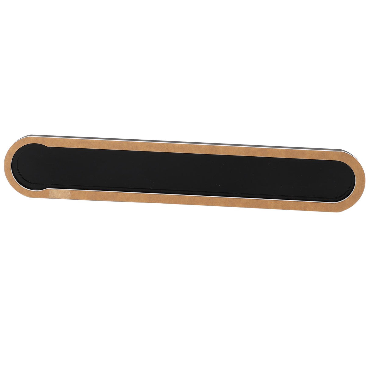 Wall Mount Coffee Capsule Holder Punch Free Black Acrylic Coffee Pod Wall Organizer for 7 Coffee Pods