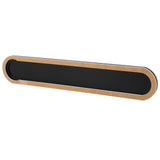 Wall Mount Coffee Capsule Holder Punch Free Black Acrylic Coffee Pod Wall Organizer for 7 Coffee Pods - Low Angle