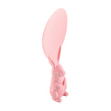 Bunny Shape Standable Rice Scooper Nonstick Rabbit Rice Paddle Rice Spoon Stand Up Serving Rice Shovel Pink - Extra Image