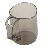 Toothbrush Holder Cup Transparent Multipurpose Lightweight Plastic Reusable Drinking Cups for Bathroom
