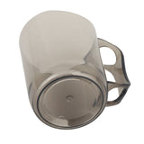 Toothbrush Holder Cup Transparent Multipurpose Lightweight Plastic Reusable Drinking Cups for Bathroom