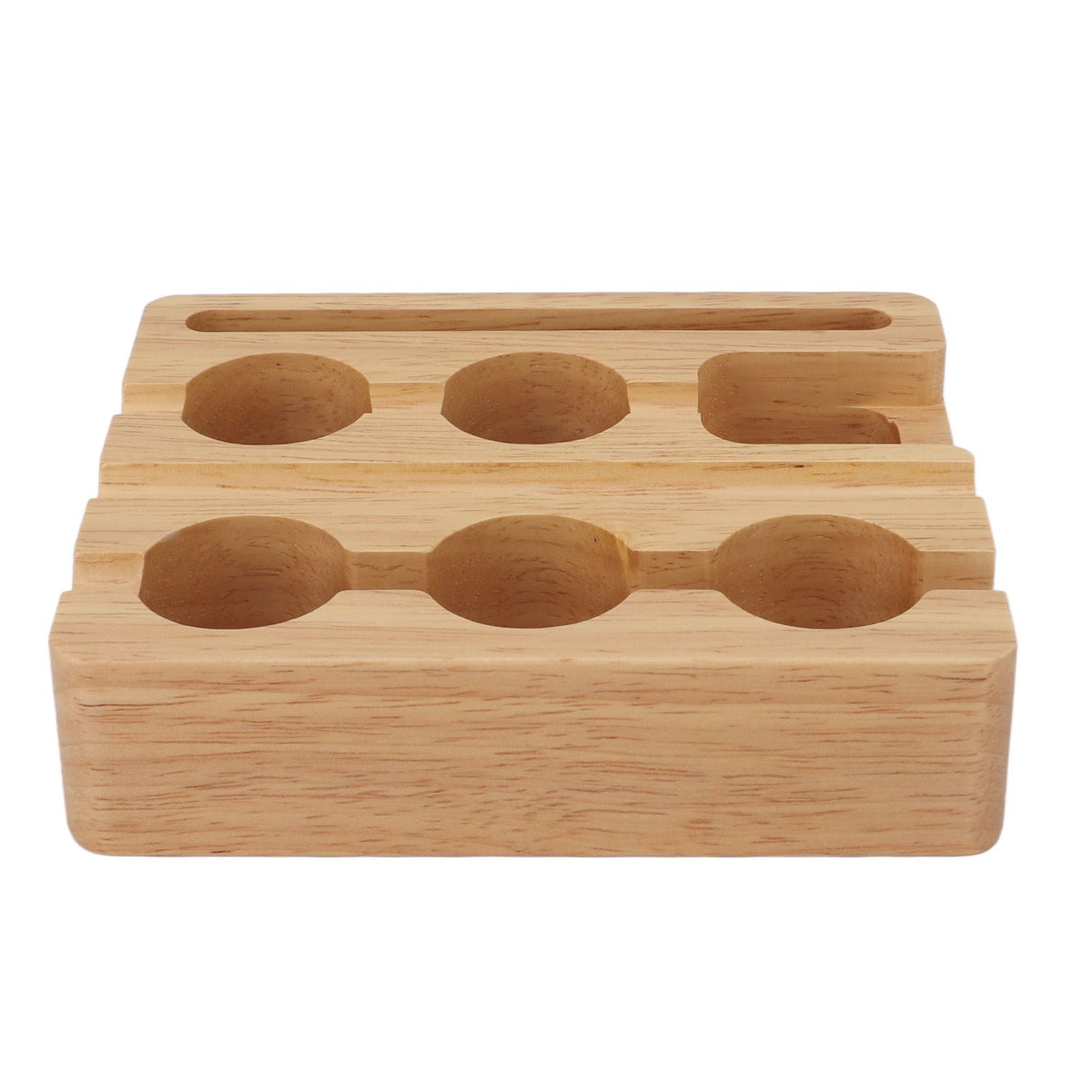 Reusable Coffee Capsule Refill Kit 60PCS 37mm Aluminum Foil Seals Lid with Wooden Holder Brush Spoon for Nespresso Original Coffee Pods