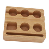 Reusable Coffee Capsule Refill Kit 60PCS 37mm Aluminum Foil Seals Lid with Wooden Holder Brush Spoon for Nespresso Original Coffee Pods