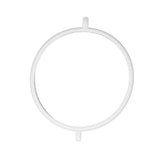 Water Bottle Handle Strap Portable Reliable Multifunctional 37cm Silicone Water Bottle Sling for Outdoor White