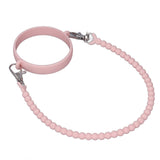 Water Bottle Handle Strap Portable Reliable Multifunctional 37cm Silicone Water Bottle Sling for Outdoor Pink - Close-Up Angle