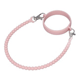 Water Bottle Handle Strap Portable Reliable Multifunctional 37cm Silicone Water Bottle Sling for Outdoor Pink