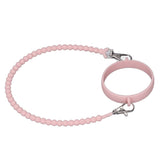 Water Bottle Handle Strap Portable Reliable Multifunctional 37cm Silicone Water Bottle Sling for Outdoor Pink