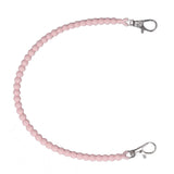 Water Bottle Handle Strap Portable Reliable Multifunctional 37cm Silicone Water Bottle Sling for Outdoor Pink - Extra Image