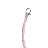 Water Bottle Handle Strap Portable Reliable Multifunctional 37cm Silicone Water Bottle Sling for Outdoor Pink - Extra Image