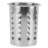 Kitchen Utensil Holder Multipurpose Large Capacity Mess Proof 304 Stainless Steel Utensil Holder for Countertop With Holes