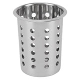 Kitchen Utensil Holder Multipurpose Large Capacity Mess Proof 304 Stainless Steel Utensil Holder for Countertop With Holes