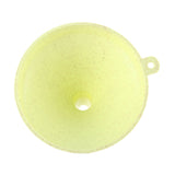 Oil Funnel Nesting Plastic Kitchen Funnel for Edible Oil Wine Liquid Filling and Transferring Large Size Green - Side View
