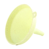 Oil Funnel Nesting Plastic Kitchen Funnel for Edible Oil Wine Liquid Filling and Transferring Large Size Green