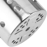 Kitchen Utensil Holder Multi Functional Non Slip Bottom Stainless Steel Knife Fork Storage Bucket 2 Holes - Extra Image