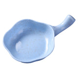 Small Dish Blue Multifunctional Safe Durable Reusable Small Dipping Sauce Bowls with Handle for Kitchen Restaurant