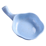 Small Dish Blue Multifunctional Safe Durable Reusable Small Dipping Sauce Bowls with Handle for Kitchen Restaurant