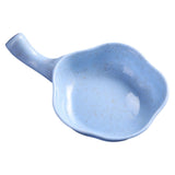 Small Dish Blue Multifunctional Safe Durable Reusable Small Dipping Sauce Bowls with Handle for Kitchen Restaurant