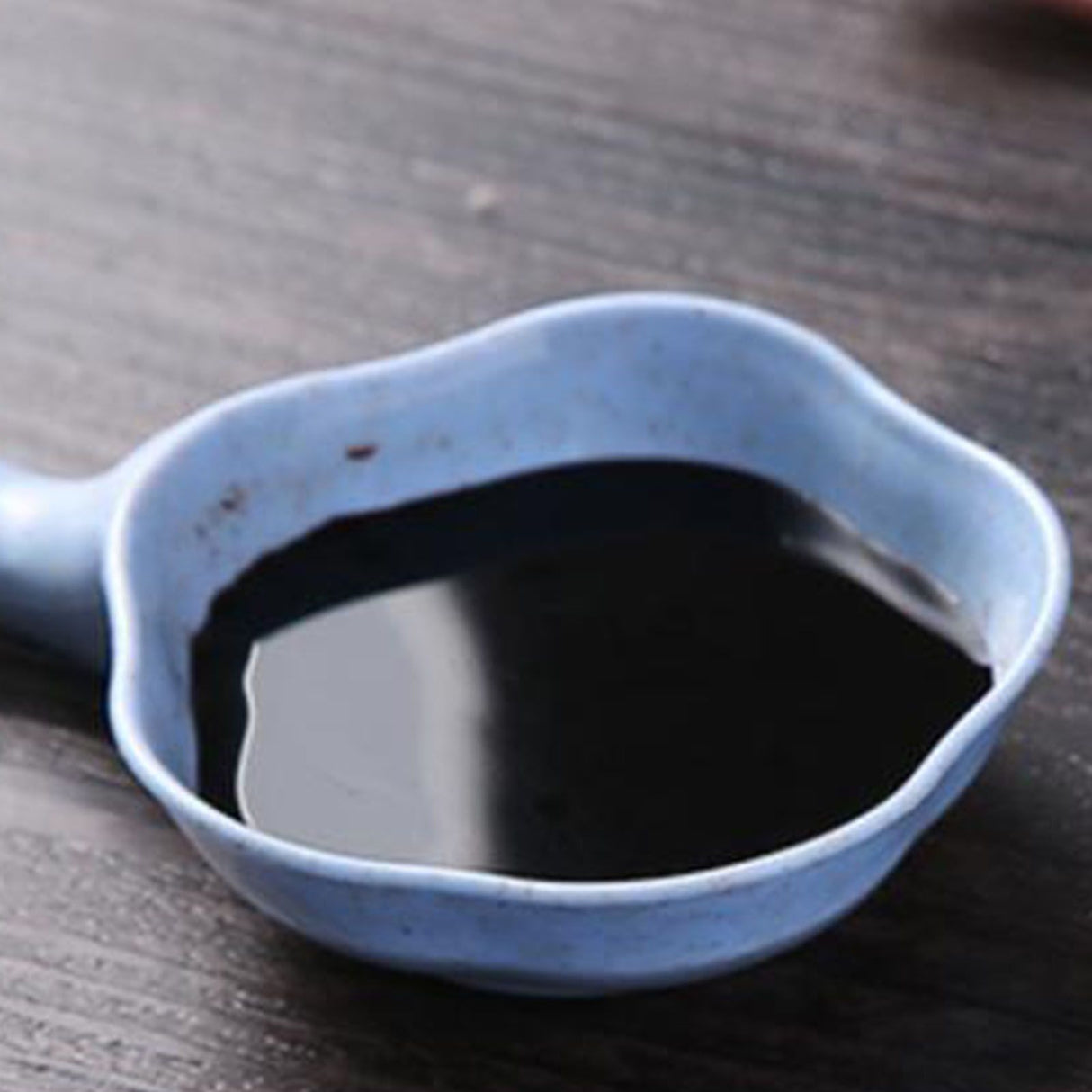 Small Dish Blue Multifunctional Safe Durable Reusable Small Dipping Sauce Bowls with Handle for Kitchen Restaurant