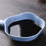 Small Dish Blue Multifunctional Safe Durable Reusable Small Dipping Sauce Bowls with Handle for Kitchen Restaurant - Extra Image