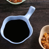 Small Dish Blue Multifunctional Safe Durable Reusable Small Dipping Sauce Bowls with Handle for Kitchen Restaurant - Extra Image
