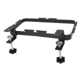 Trash Bag Holder Rack with Adjustable Clamp Hanging Stand Carbon Steel Portable Heavy Load Garbage Hook for Cabinet Camp