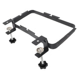 Trash Bag Holder Rack with Adjustable Clamp Hanging Stand Carbon Steel Portable Heavy Load Garbage Hook for Cabinet Camp