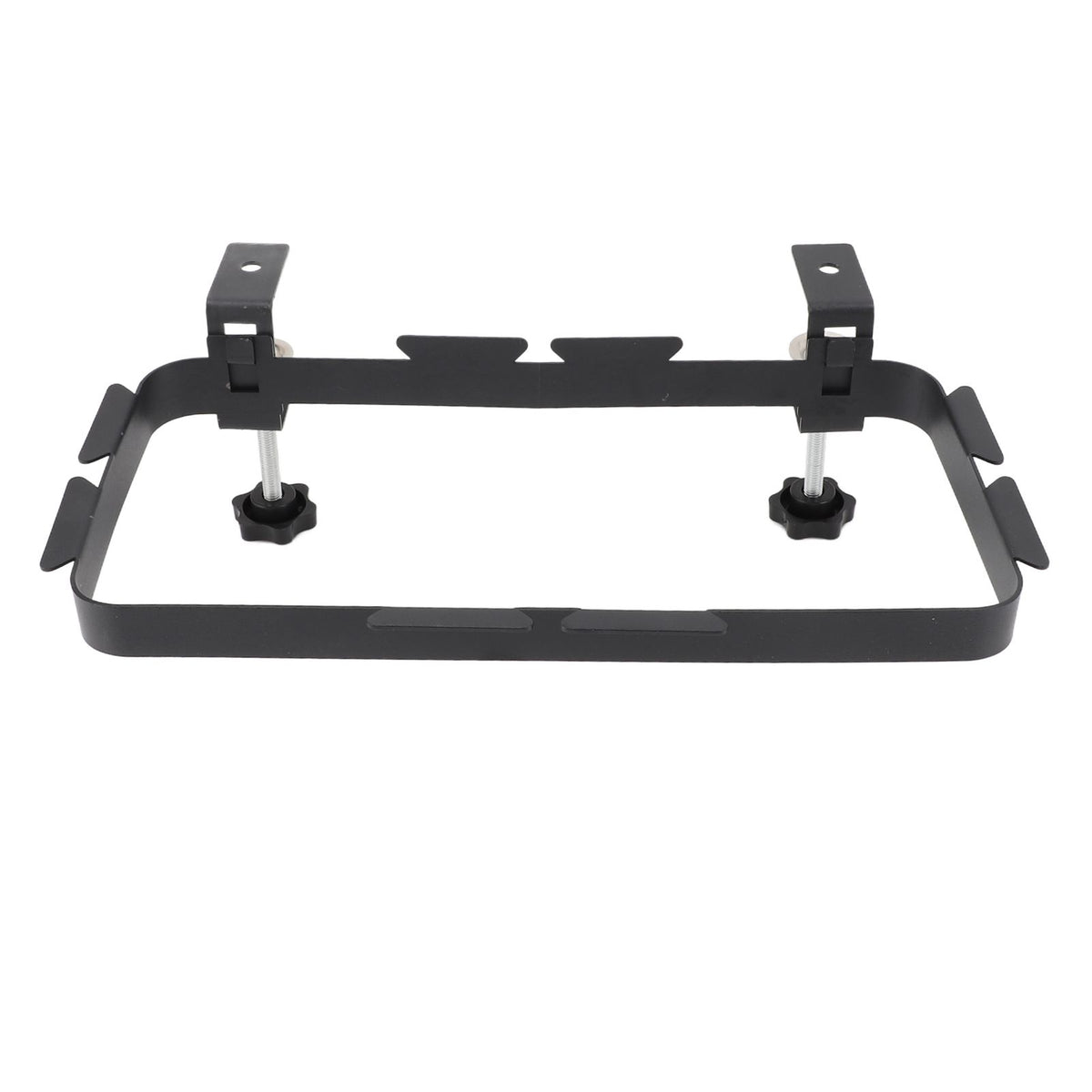 Trash Bag Holder Rack with Adjustable Clamp Hanging Stand Carbon Steel Portable Heavy Load Garbage Hook for Cabinet Camp