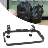 Trash Bag Holder Rack with Adjustable Clamp Hanging Stand Carbon Steel Portable Heavy Load Garbage Hook for Cabinet Camp