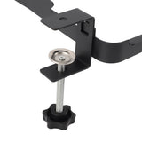 Trash Bag Holder Rack with Adjustable Clamp Hanging Stand Carbon Steel Portable Heavy Load Garbage Hook for Cabinet Camp