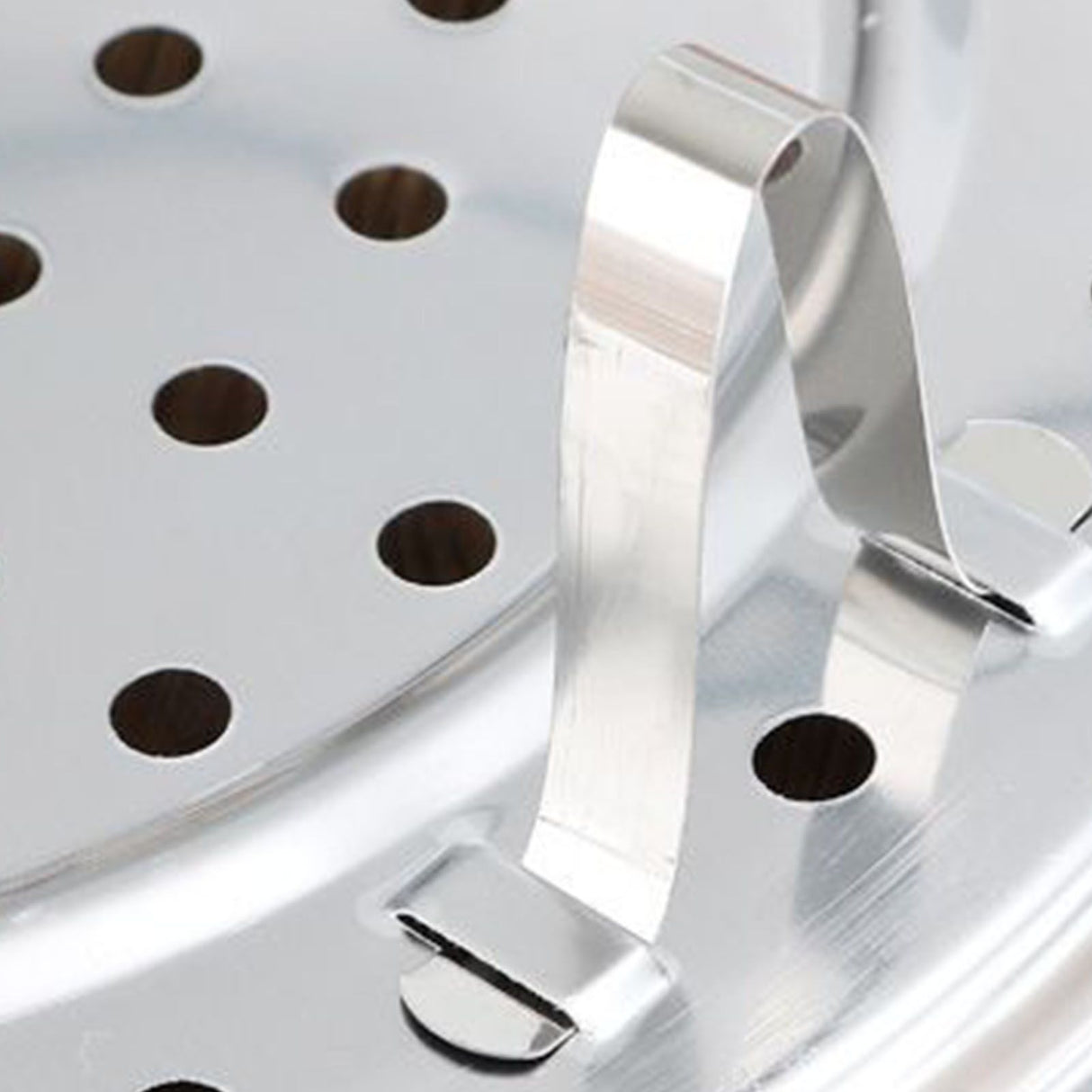 Steaming Rack with Removable Leg Stainless Steel Steam Tray Stand Cooking Bread Rack Kitchen Tool 18cm