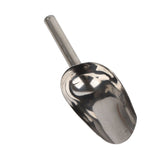 Stainless Steel Ice Scoop Multipurpose Thickened Rustproof Dishwasher Safe Metal Ice Scoop for Ice Cube Candy Flour Sugar L