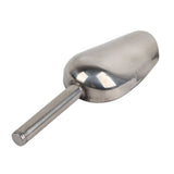 Stainless Steel Ice Scoop Multipurpose Thickened Rustproof Dishwasher Safe Metal Ice Scoop for Ice Cube Candy Flour Sugar L
