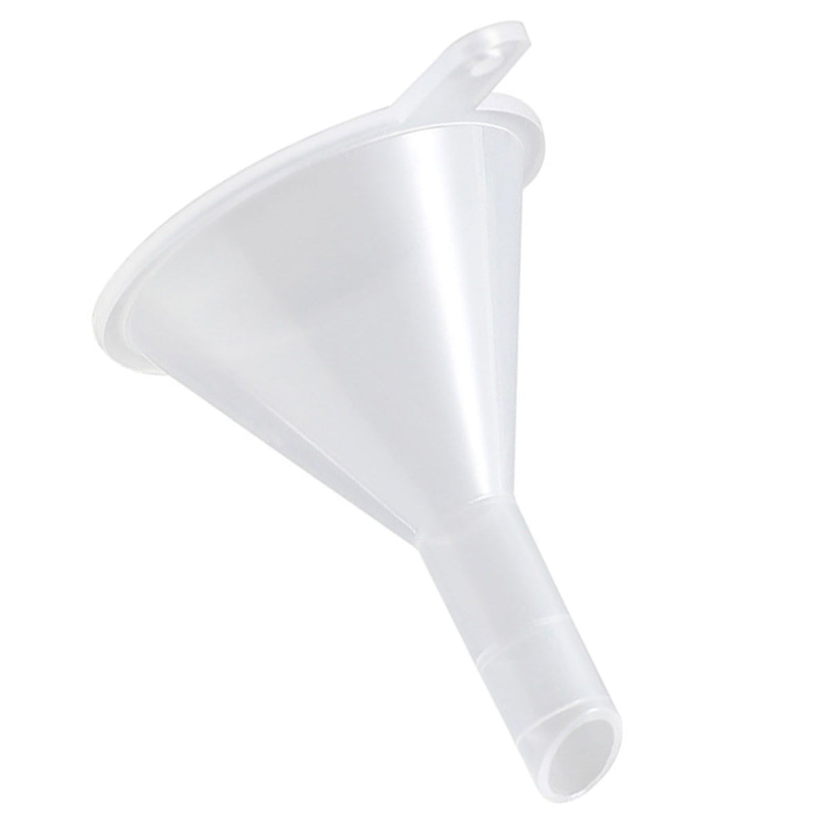 Mini Funnel Clear Wide Mouth Plastic Multi Purpose Dishwasher Safe Small Funnel for Lab Bottle Perfume Spice Powder