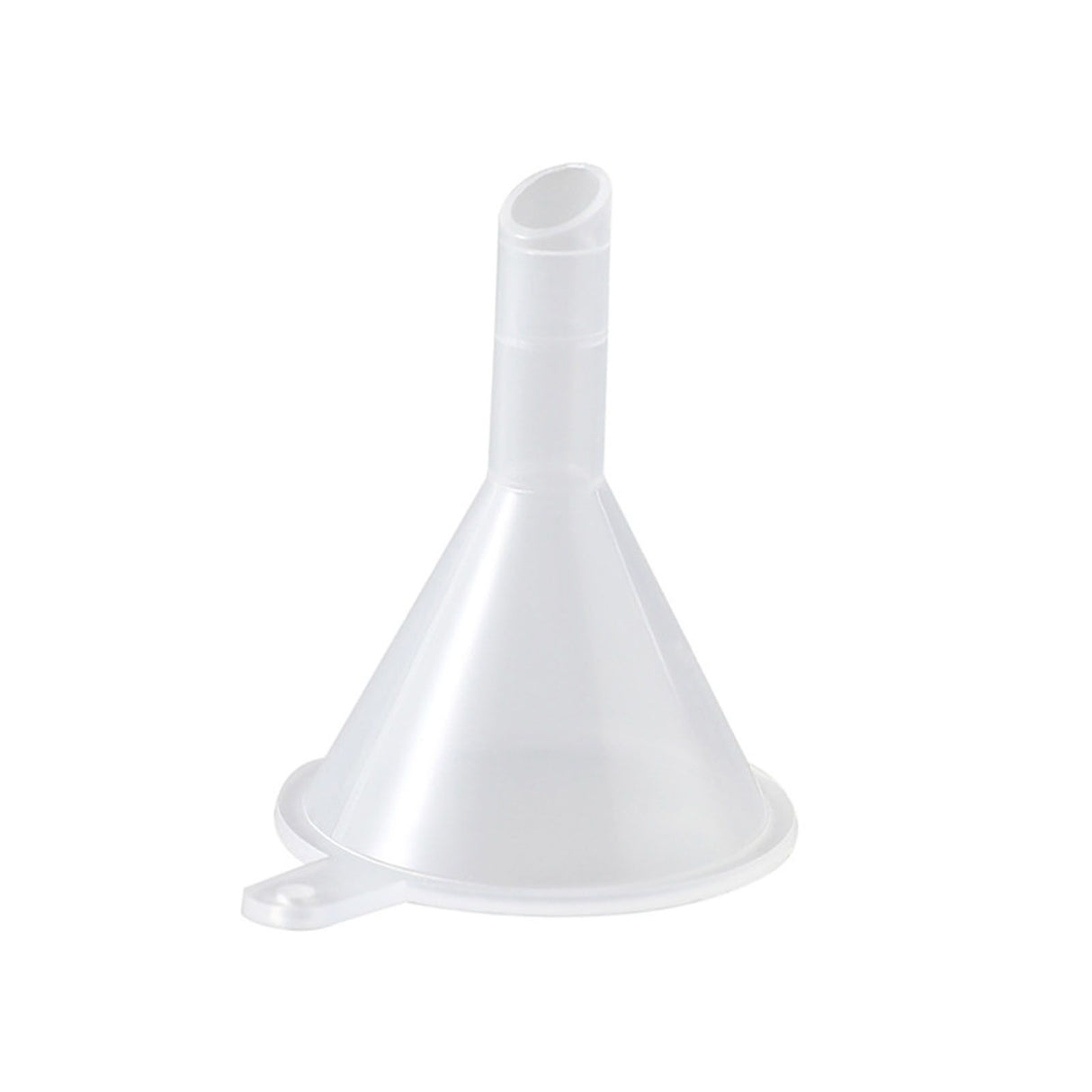 Mini Funnel Clear Wide Mouth Plastic Multi Purpose Dishwasher Safe Small Funnel for Lab Bottle Perfume Spice Powder