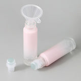 Mini Funnel Clear Wide Mouth Plastic Multi Purpose Dishwasher Safe Small Funnel for Lab Bottle Perfume Spice Powder - Extra Image